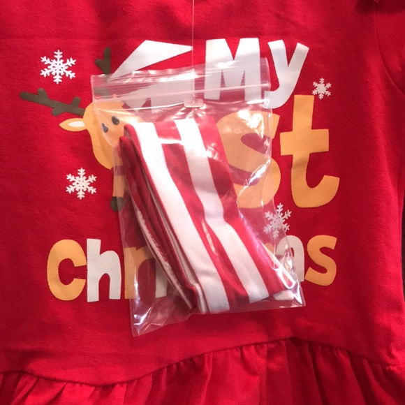 Two piece “My 1st Christmas” set - Picture 3 of 3